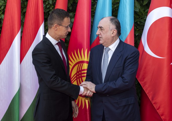 Szijjártó Péter  és  Elmar Mammadyarov azerbajdzsáni külügyminiszter  MTI/Szigetváry Zsolt