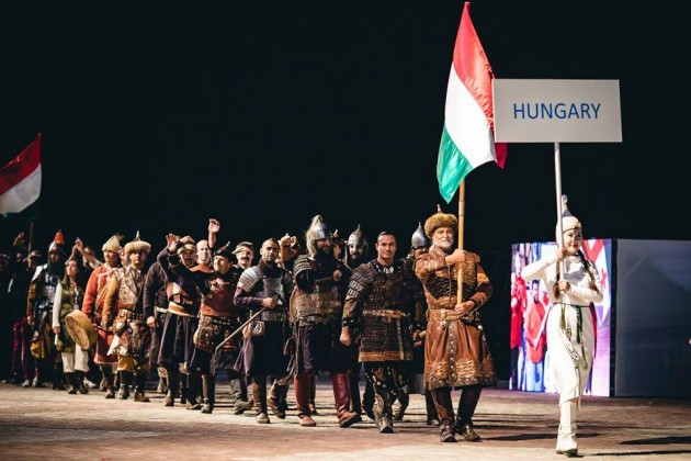 A World Nomad Games megnyitója
